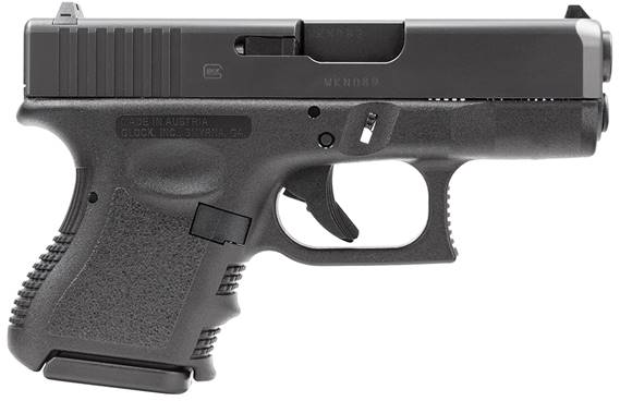 Glock PI2650201 G26 Gen3 Subcompact *CA Compliant 9mm Luger 3.43